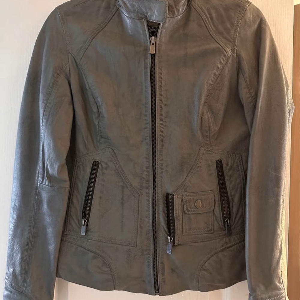 Bod and Christensen Leather Jacket